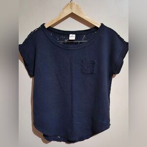 🐇Hollister Dark Blue Short Sleeve Tee